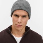 Шапка Bernard, серый меланж