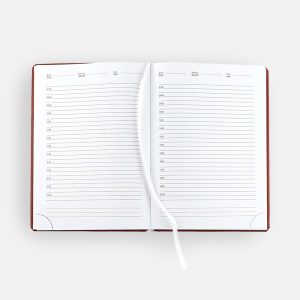 Ежедневник Sagrin, недатированный, красный