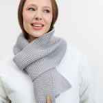 Шарф фактурный Brugge Grand Max, XL, полушерсть