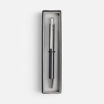 Ручка шариковая Arvent Glossy в футляре, черная