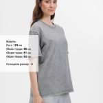 Футболка унисекс Berwi, серая