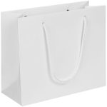 Пакет из бумаги Snow White Kraft плотностью 160 г/м².<br>Выдерживает вес до 0