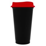 Стакан с крышкой Color Cap Black — идеальный компаньон для тех