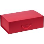 Коробка выполнена из переплетного картона