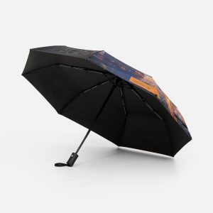 Зонт складной Monsoon с запечаткой купола снаружи на заказ