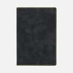 Ежедневник Tivoli, полудатированный, черный с желтым