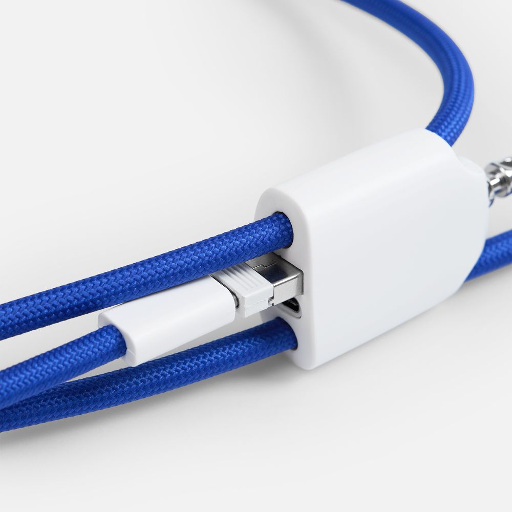 Кабель-ланьярд energyFlex Pro, синий