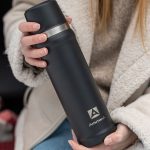 Термос «Арктика 600» с питьевой системой, черный