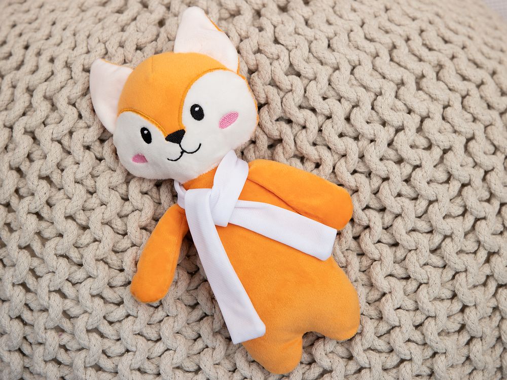 Мягкая игрушка Beastie Toys, лисенок с шарфом