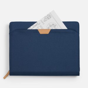 Папка-портфолио с блокнотом Seminari, синяя