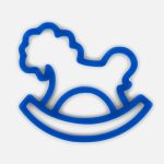Подвеска «Лошадка-качалка» — креативный аксессуар с символикой Нового года