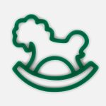 Подвеска «Лошадка-качалка» — креативный аксессуар с символикой Нового года