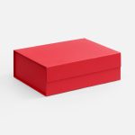 Подарочная коробка RealBig Fold изготовлена из переплетного картона