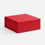 Подарочная коробка Quadra Fold изготовлена из переплетного картона