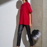 Футболка Oversize Premium, красная
