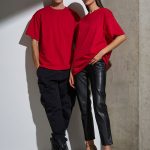 Футболка Oversize Premium, красная
