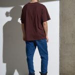 Футболка Oversize Premium, коричневая (шоколад)