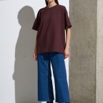 Футболка Oversize Premium, коричневая (шоколад)
