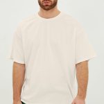 Футболка Oversize Premium, молочно-белая
