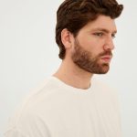 Футболка Oversize Premium, молочно-белая