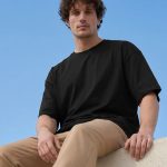 Футболка Oversize Premium 210, черная