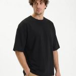 Футболка Oversize Premium 210, черная