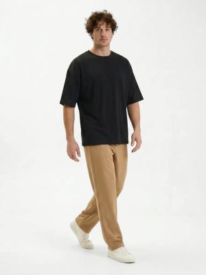Футболка Oversize Premium 210, черная