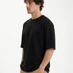 Футболка Oversize Premium 210, черная