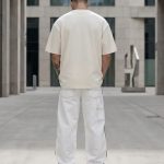 Футболка Oversize Premium 210, молочно-белая