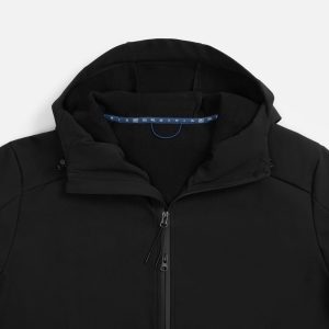 Куртка софтшелл унисекс Traffic, черная