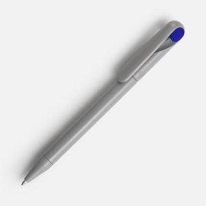 Ручка шариковая Prodir DS1 TMM Dot, серая с синим