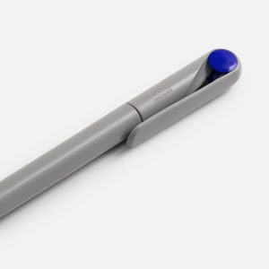 Ручка шариковая Prodir DS1 TMM Dot, серая с синим