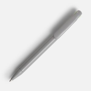 Ручка шариковая Prodir DS1 TMM Dot, серая с ярко-зеленым