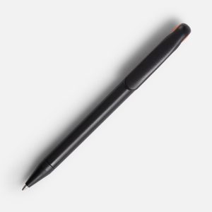 Ручка шариковая Prodir DS1 TMM Dot, черная с оранжевым