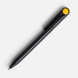 Ручка шариковая Prodir DS1 TMM Dot, черная с желтым