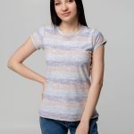 Двусторонняя женская футболка с круглым вырезом и плоскими швами.<br>Яркий цвет или легкий оттенок — решать вам!<br><br>Изделие маломерит - пожалуйста
