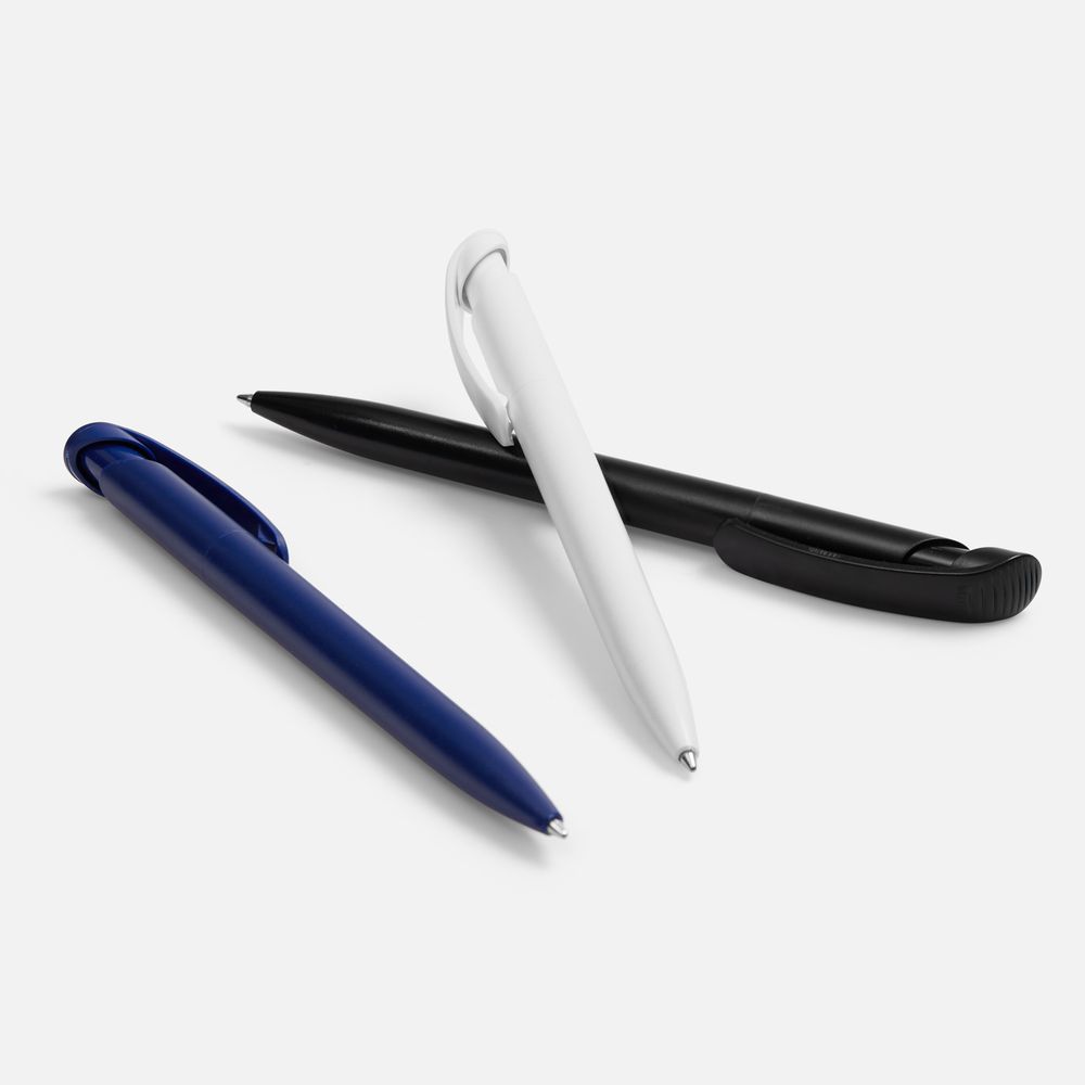 Ручка шариковая Clear Solid, белая