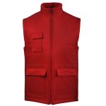 <div> Теплый жилет из высокопрочного нейлона (рипстоп). <ul class="list"><li>Пять внешних карманов и один внутренний</li><li>Пропитан водоотталкивающим составом</li><li>Стеганый воротник с подкладкой из флиса</li><li>Скругленный низ</li><li>Для удобства нанесения логотипа можно частично отстегнуть подкладку</li></ul></div><br><div id="tablemer"><img width="90" src="//files.giftsoffer.ru/images/tablemer/Tshirt_no_sleeve.svg"/><table border="1" cellpadding="5" cellspacing="0"><tr align="center"><td>Таблица размеров