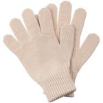 Однослойные перчатки из акриловой пряжи.<br><br>Размер S/M: ширина 9