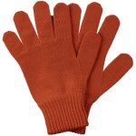 Однослойные перчатки из акриловой пряжи.<br><br>Размер S/M: ширина 9