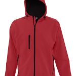 Мужская куртка из трехслойного материала Softshell с анатомичным кроем. Идеально подходит для зимних видов спорта и активного отдыха. <br><ul class="list"><li>Двухшовный комфортный капюшон с утягивающим шнуром</li><li>Карманы на молнии: два боковых