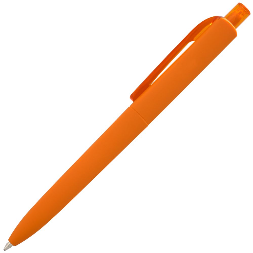 Ручка шариковая Prodir DS8 PRR-T Soft Touch, оранжевая