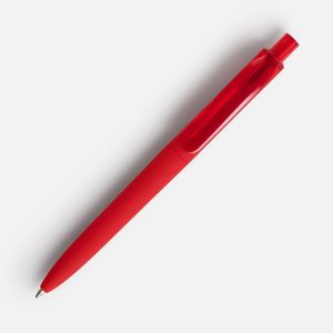 Ручка шариковая Prodir DS8 PRR-T Soft Touch, красная