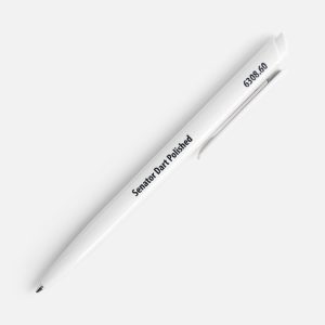 Ручка шариковая Senator Dart Polished, белая