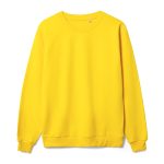 Легкий базовый свитшот унисекс. В шве горловины — только бирка с размером