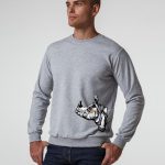 Коллекция NosoRock создана для ценителей оригинальных принтов с животными.<br>Теплая толстовка-свитшот.<br>Горловина