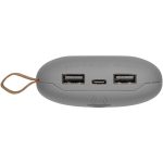 но прочная поверхность для беспроводной зарядки смартфона очень удобна для размещения логотипа и рекламной информации.</li></ul><br>Нажмите кнопку на корпусе аккумулятора