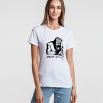 Кроеная женская футболка с круглым воротом-резинкой (рибана 1x1 с лайкрой).<br>Высокое качество материалов: полотно джерси (кулирная гладь)