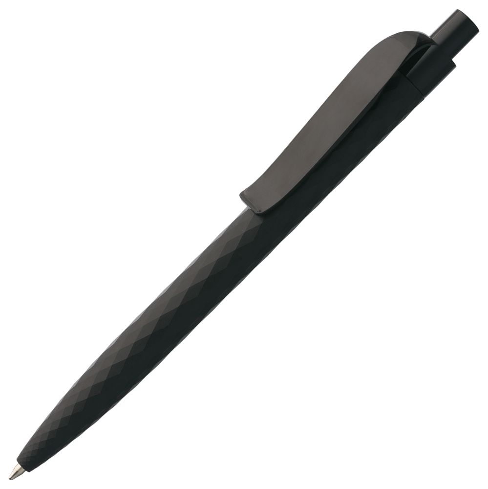 Ручка шариковая Prodir QS01 PRT-P Soft Touch, черная