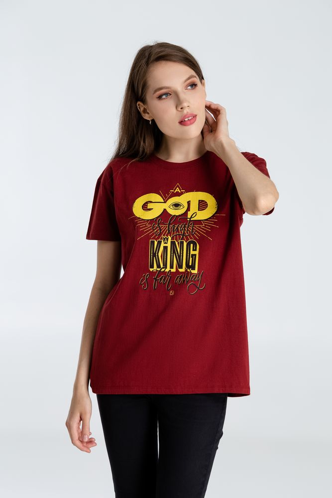 Футболка A God is High